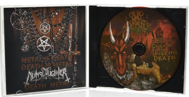 NUNSLAUGHTER - RED IS THE COLOR OF RIPPING DEATH 