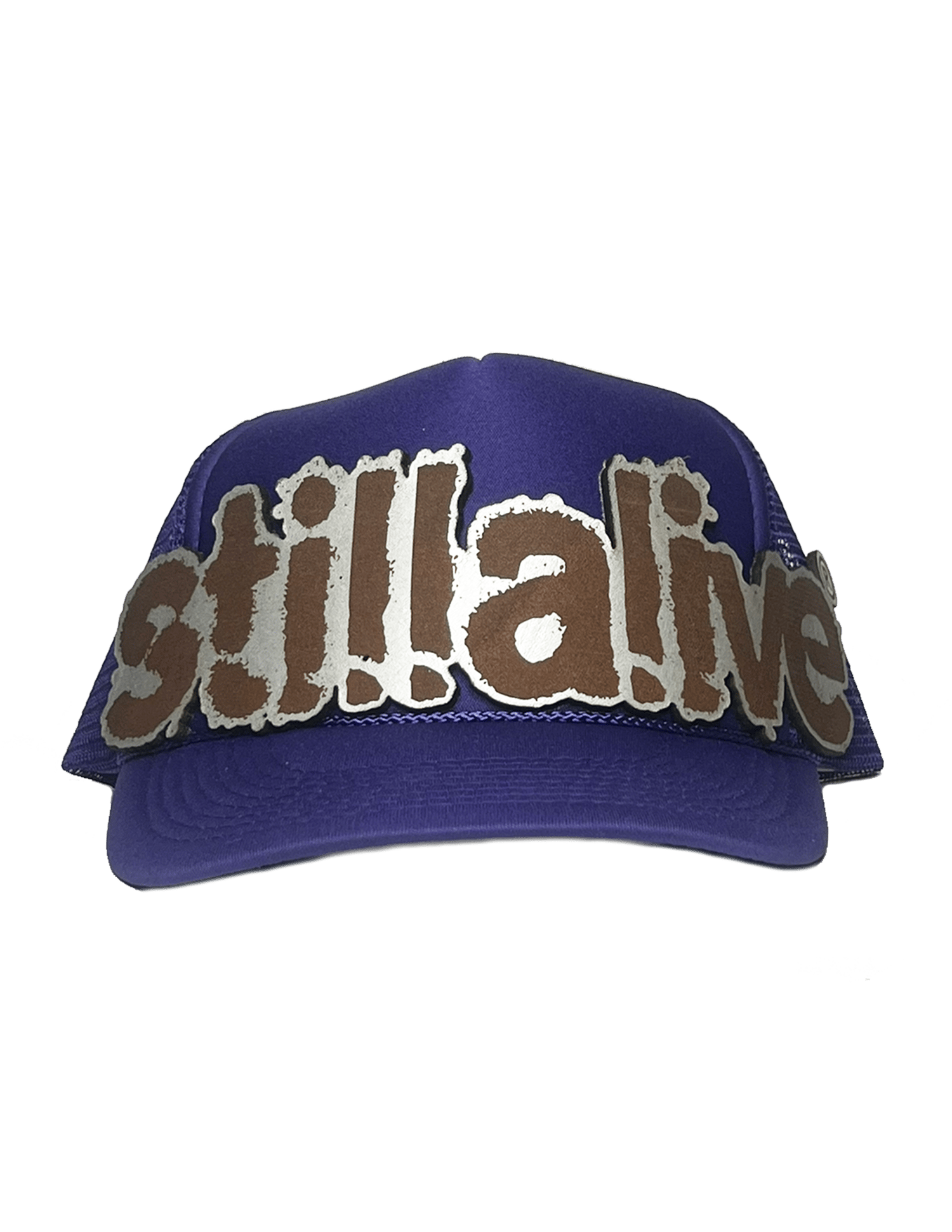 Image of "lower case" TRUCKER by. STILLALIVE® (purple)