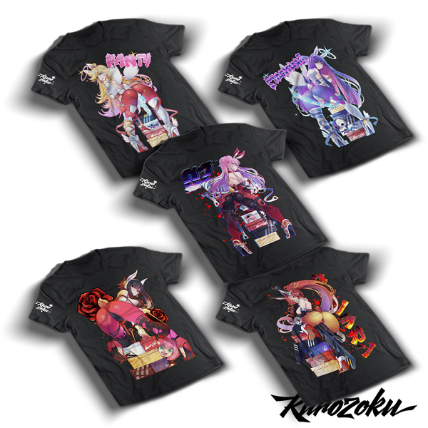 Image of Bunny Drip Waifu Shirts