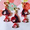 Hearts Boys Acrylic Keychains