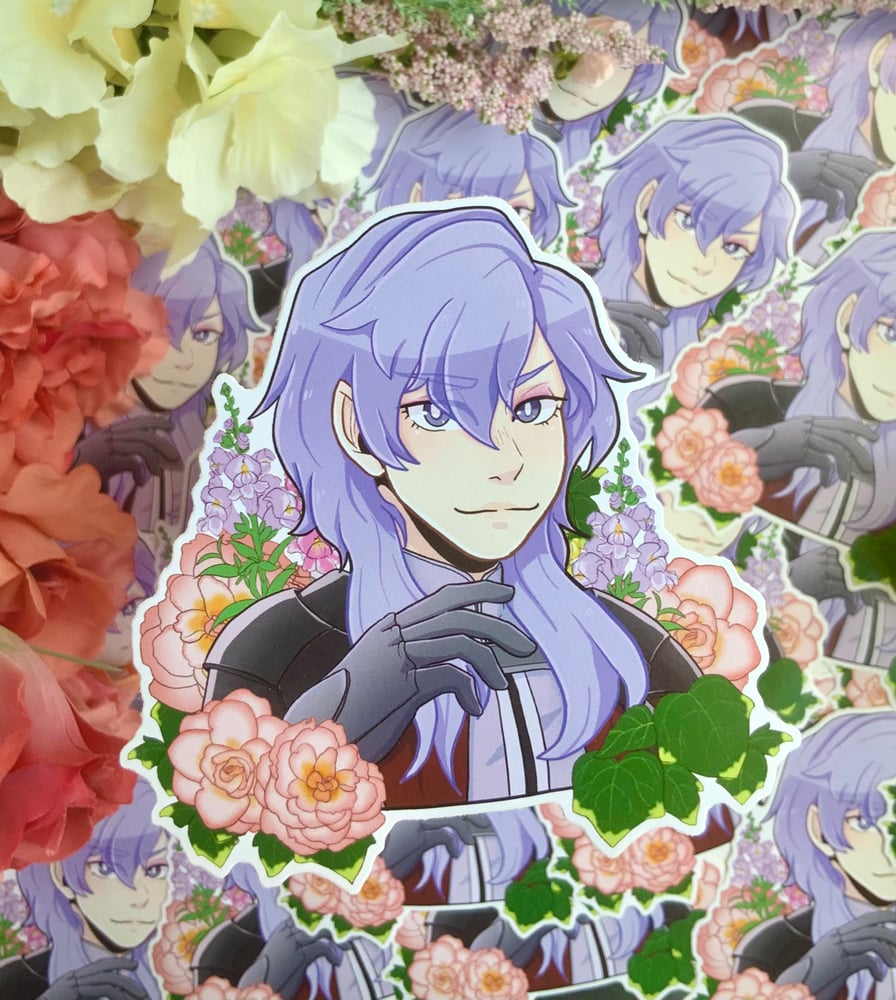 Image of Flower Emblem Three Houses Yuri Stickers