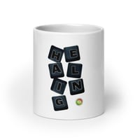 Image 1 of Home White glossy HEALING MODE mug