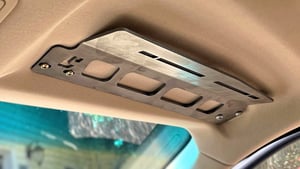 Image of BMW E36/E46 Sun Visor F.E.M. (Fire Extinguisher Mount)