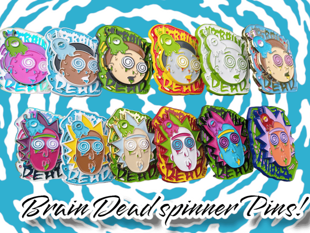 Brain Dead Spinner Pin Blind Bag