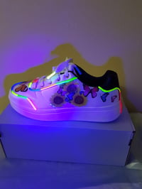 Image 2 of Neon Drippy Kendykicks Sneakers 