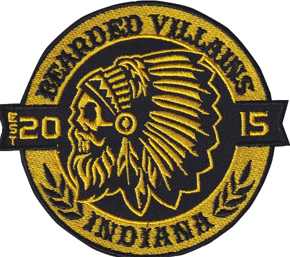 Image of Black and Gold Chief Patch