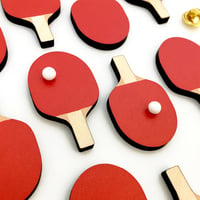 Image 3 of Ping Pong Paddle Wood Pin