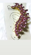 Image 1 of Vine Earring Cuffs- Pinkberry