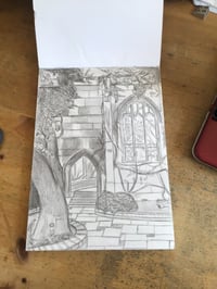 Image 3 of St Dunstan in the east- drawing