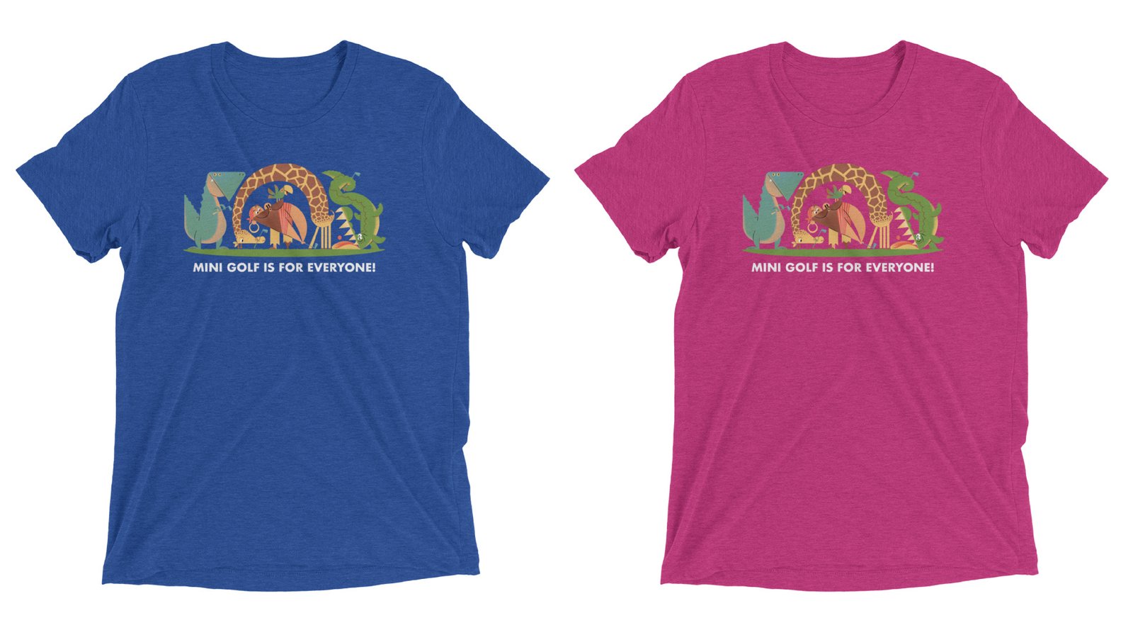 Mini Golf is for Everyone short sleeve t-shirt | A Couple of Putts