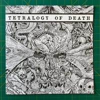 Image 1 of DEIQUISITOR, PHRENELITH, TAPHOS, UNDERGANG "Tetralogy of Death" LP