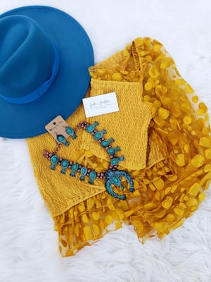 Image of Lyssa 2 Piece Set (mustard)