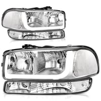 99-06 SIERRA CLEAR HEADLIGHTS LED N3