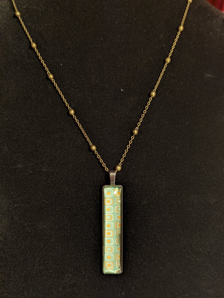 Mod Squares Oblong Pendants Image 3