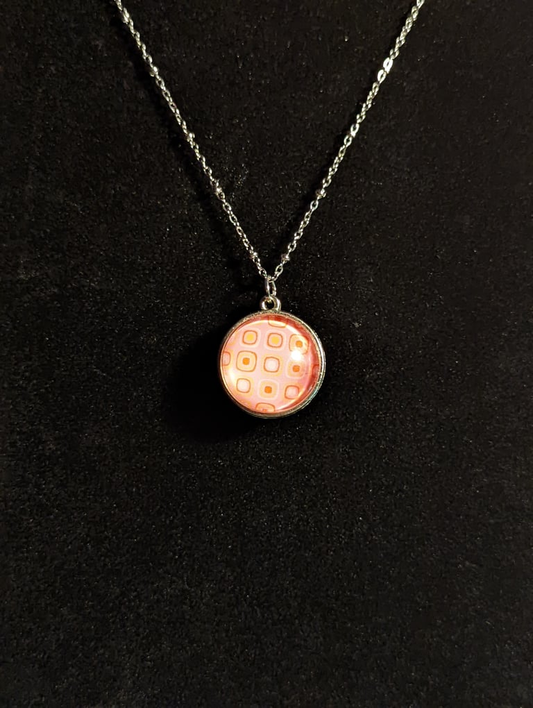 Mod Squares Circle Pendants Image 4