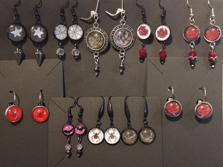 Market Earrings Custom