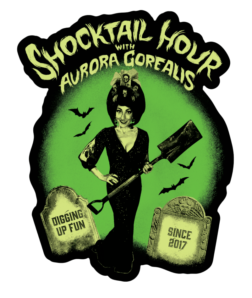 Shocktail Hour Stickers - Two Designs!