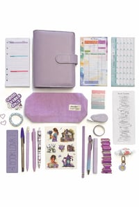 Purple journal/bookish bundle