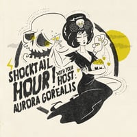 Image 2 of Shocktail Hour Stickers - Two Designs!