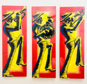 Image of Jazz-Bo Red Set of three 