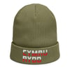 Cymru Rydd - Het gynes wedi frodio | Embroidered beanie hat