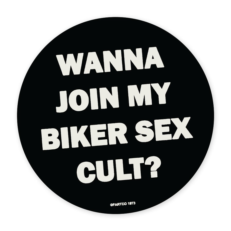 Image of Biker Cult Sticker
