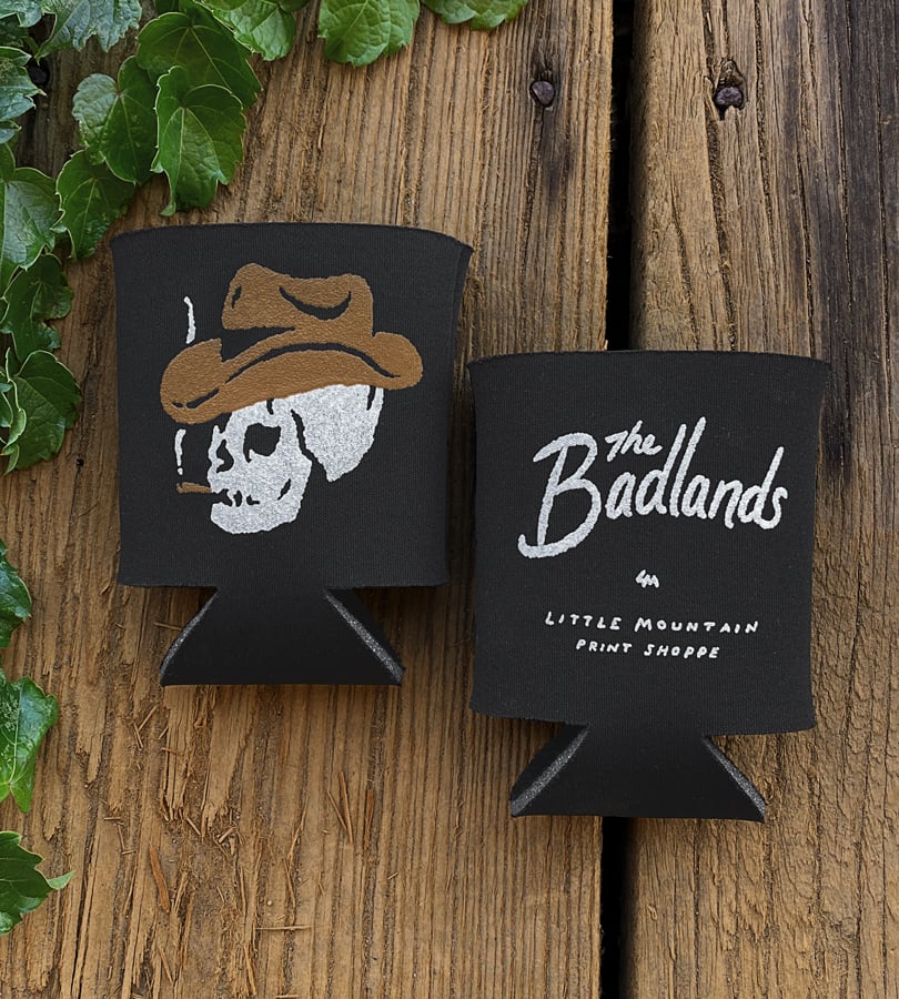 Image of Koozie | Badlands Skull Cowboy