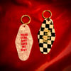 Golden Gems Motel Keys Keychains