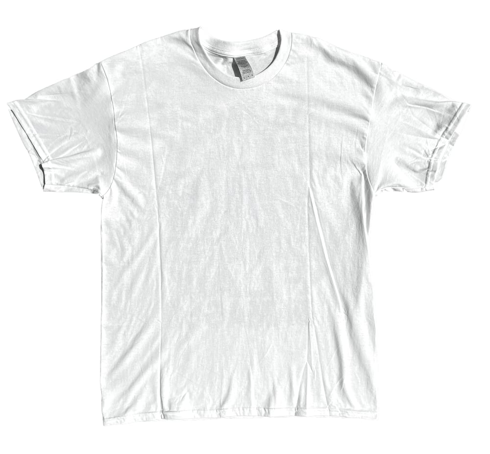 White Tee - Blank Front/Back Design Only