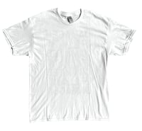 Image 2 of Plain White Tee - Back Print Only