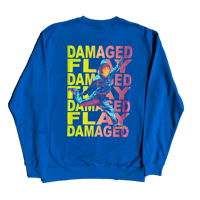 Image 2 of CHAOS REMIX Blue Sweatshirt