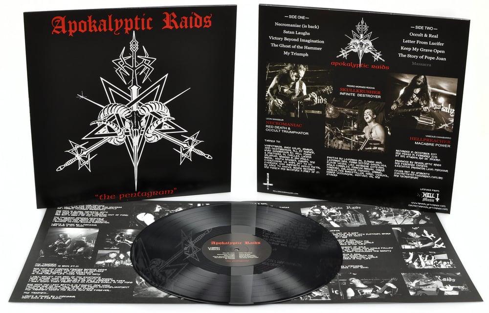 APOKALYPTIC RAIDS - THE PENTAGRAM (BLACK VINYL)