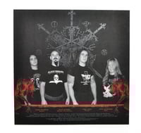 Image 4 of INCANTATION - BLASPHEMY (RED BONE SWIRL VINYL) 
