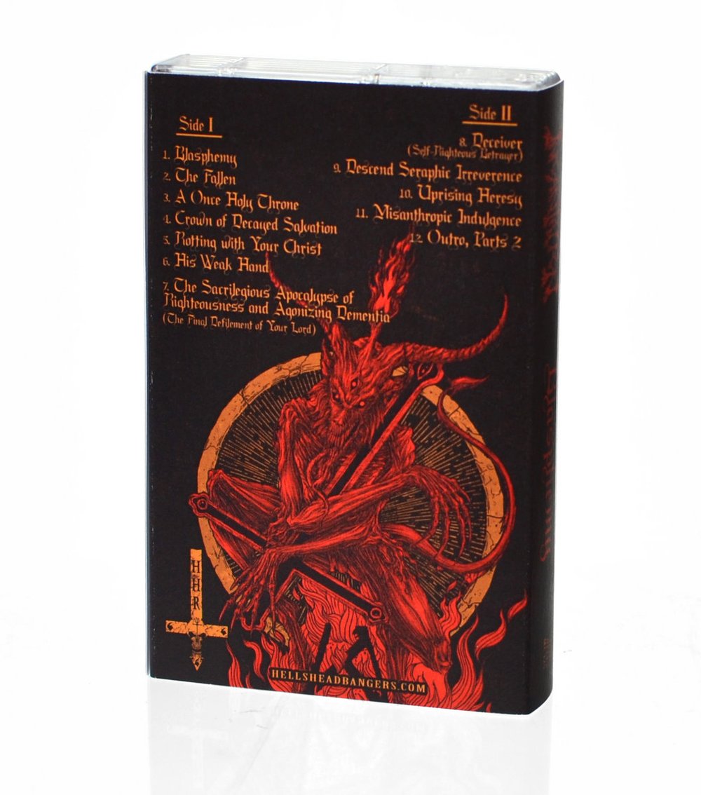 INCANTATION - BLASPHEMY (CASSETTE) RED SHELL