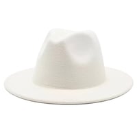 WHITE FEDORA