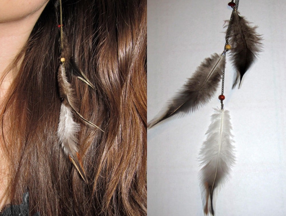 Heather's Feathers — Light Hair Feather Heather's Feathers — Light Hair Feather
