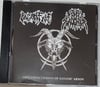 PAGAN FIRE / NUN SLAUGHTER- Obscure Visions OF Satanic Arson CD