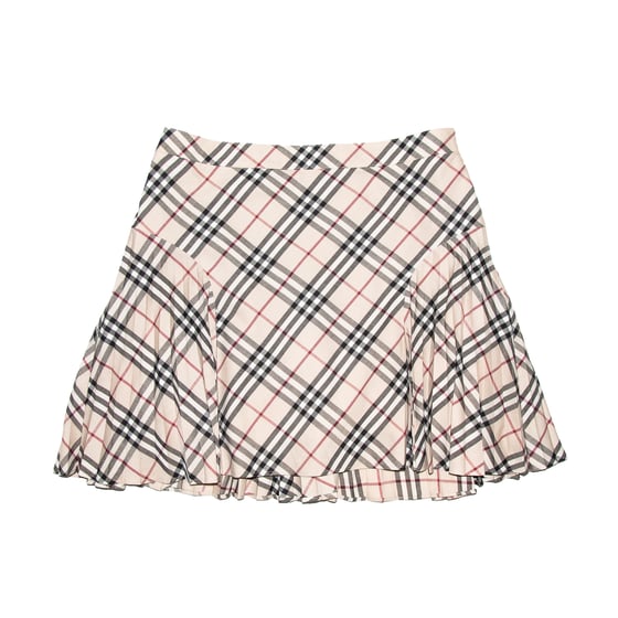 Image of Burberry Nova Check Mini Skirt