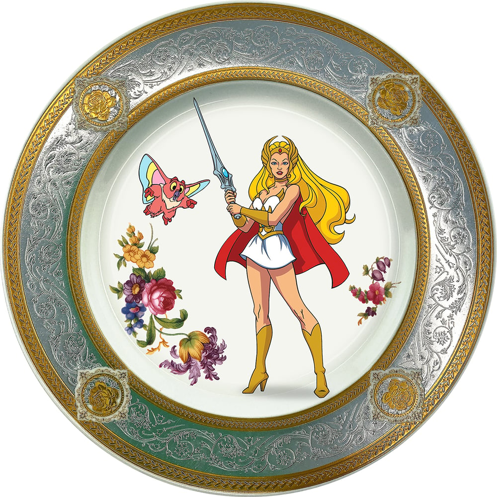 Image of Master - Female - Fine China Plate - #0790
