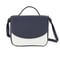 Image of Navy/White/Red Toggle Satchel 