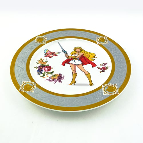 Image of Master - Woman - Fine China Plate - #0775