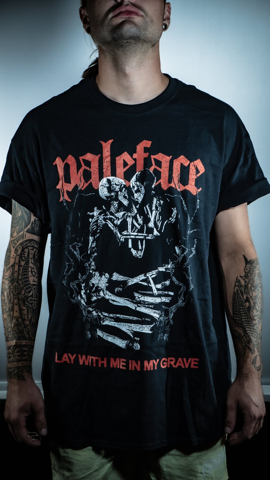 Image of LAY WITH ME/MY GRAVE SHIRT 