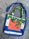 Pothos Long Strap Canvas Zip Bag