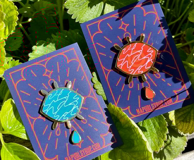 Ocean Eye Enamel Pin