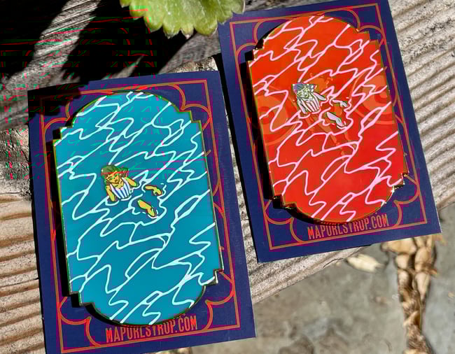Ocean Deep Enamel Pin