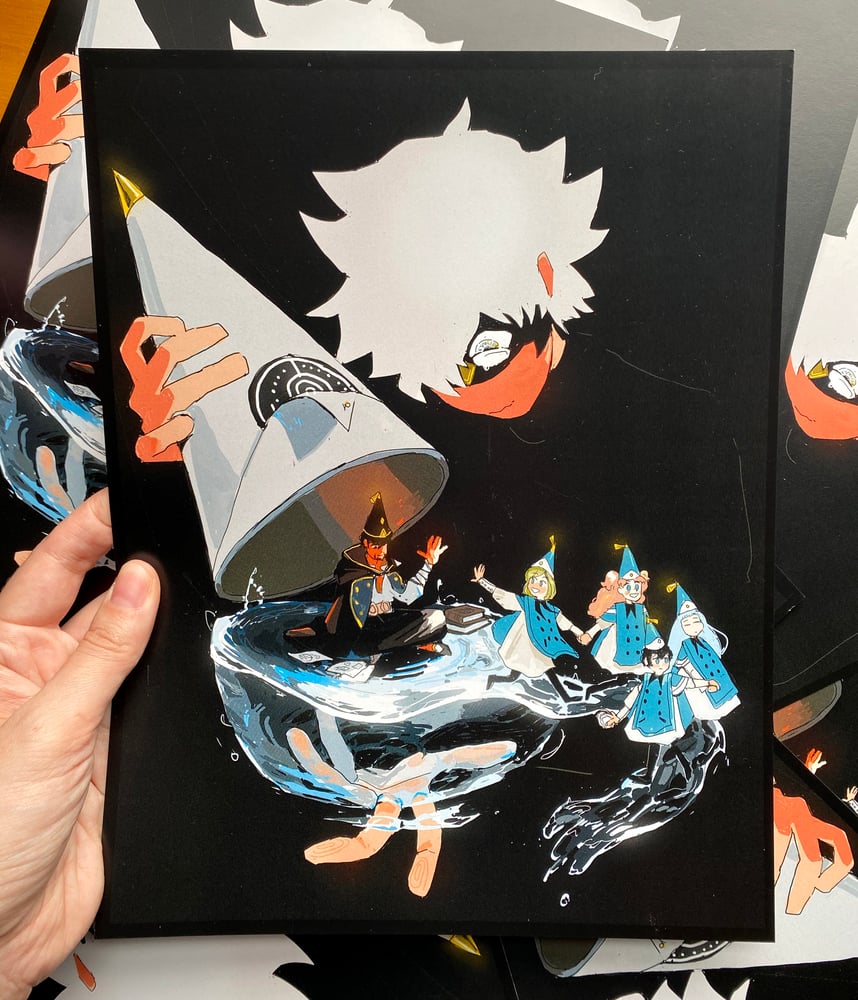Image of Witch Hat  Atelier: Water Print