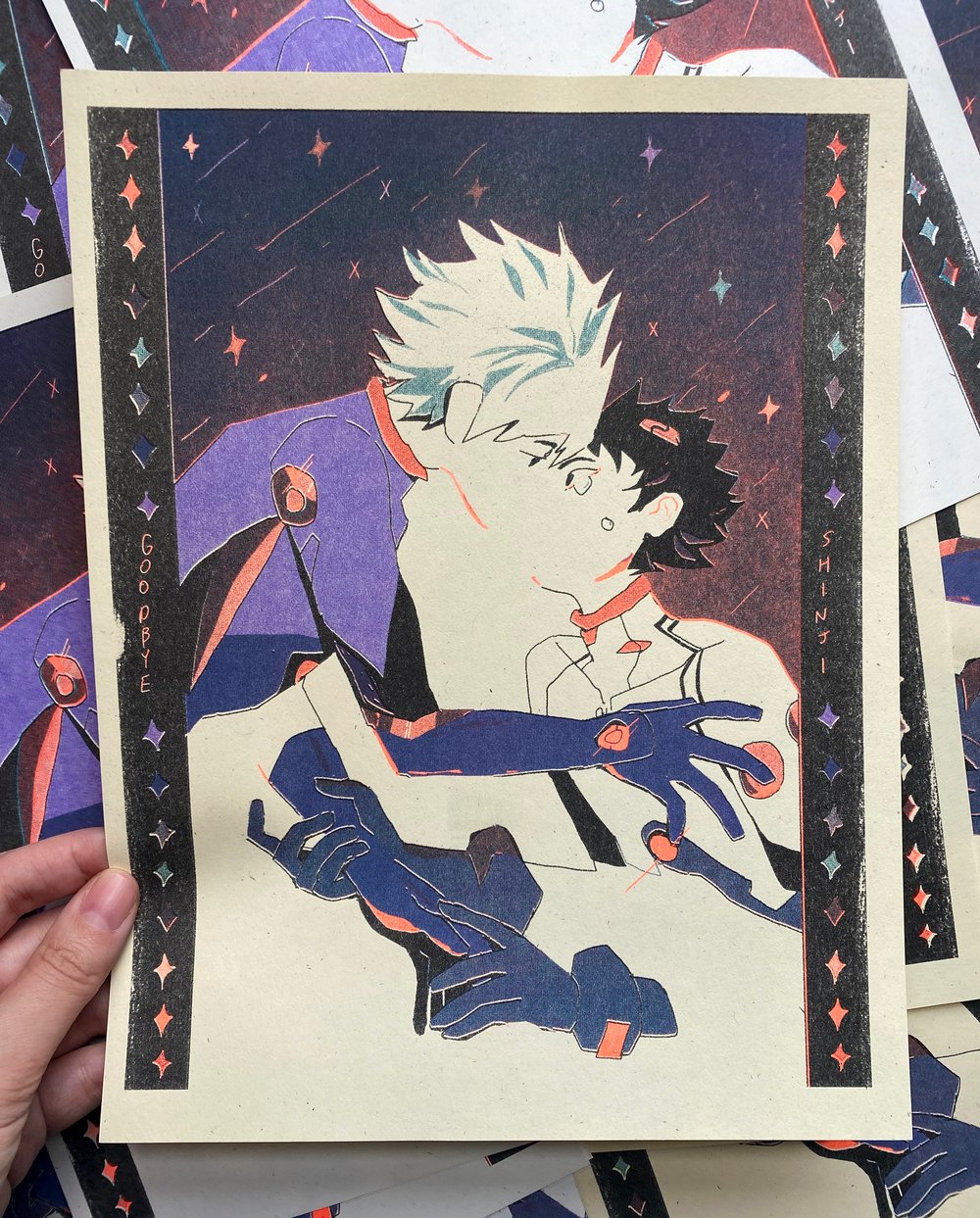 Image of Goodbye Shinji Risograph