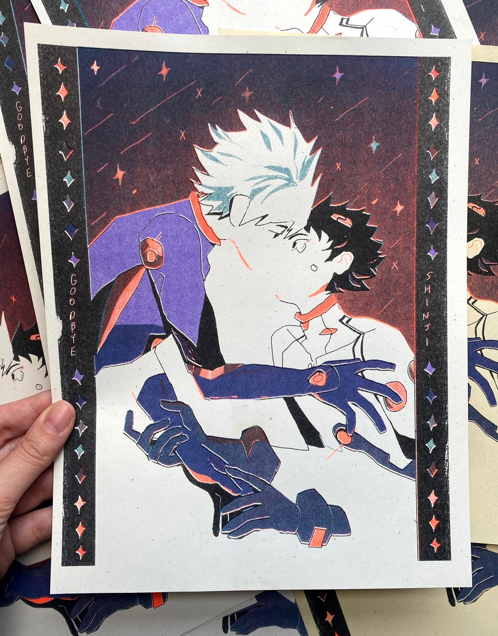 Image of Goodbye Shinji Risograph