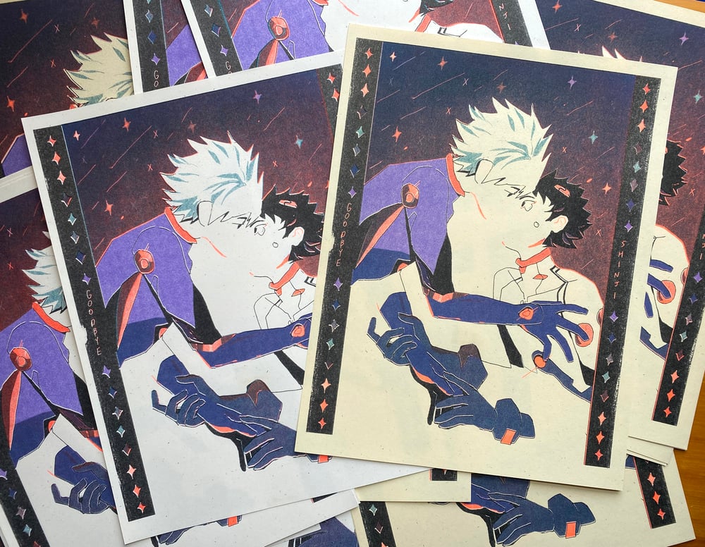 Image of Goodbye Shinji Risograph