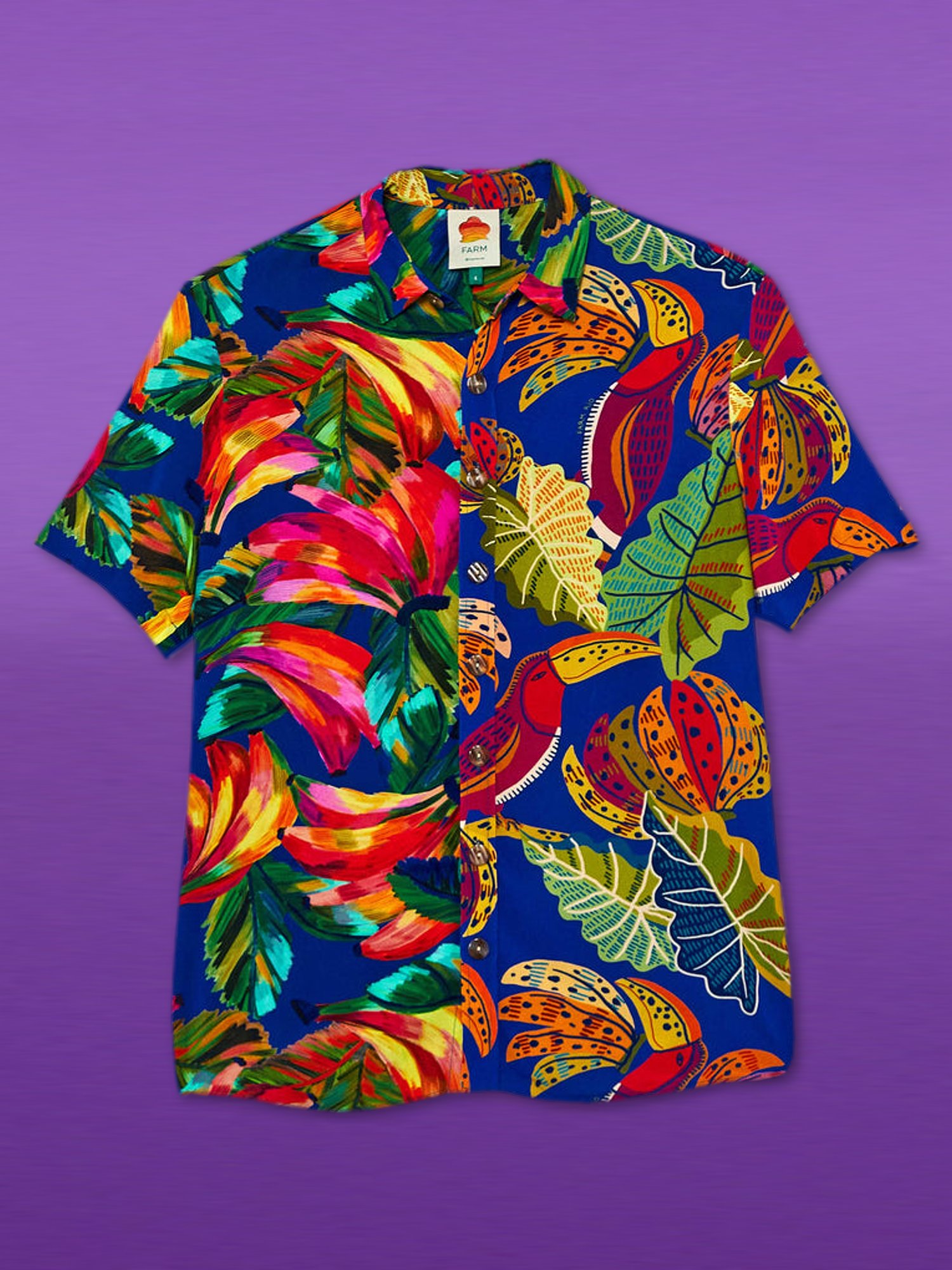 Image of Manuelly Unisex Mixed Print Shirt